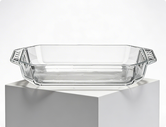 Rectangle Roaster with Grips - Large