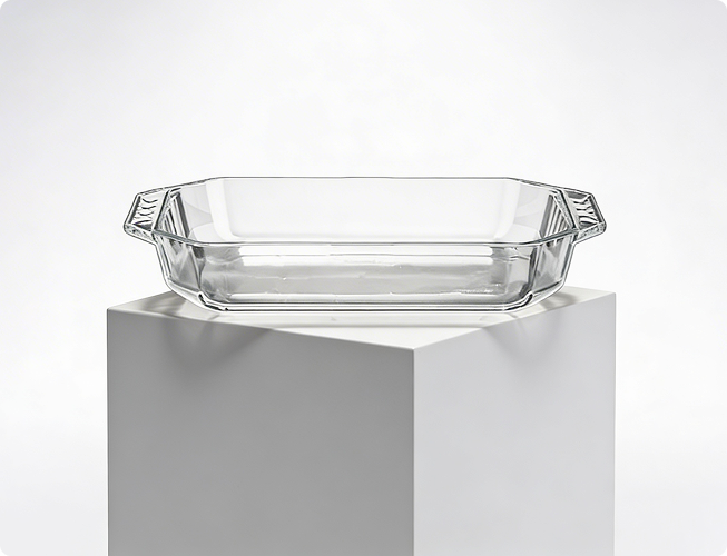 Rectangle Roaster with Grips - Medium